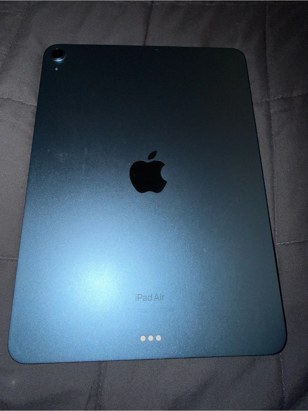 Apple iPad Air 5th Gen Blue with Gradient Blue-Purple Display